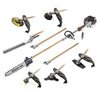 Baumr-AG Pole Chainsaw Brush Cutter Whipper Snipper Hedge Trimmer Saw Multi Tool Deals499
