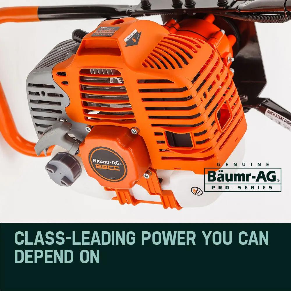 Baumr-AG Post Hole Digger 62CC Posthole Earth Auger Fence Borer Petrol Drill Bit Deals499