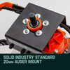 Baumr-AG Post Hole Digger 62CC Posthole Earth Auger Fence Borer Petrol Drill Bit Deals499