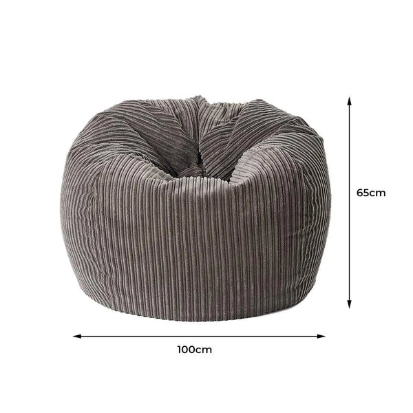 Bean Bag Beanbag Large Indoor Lazy Chairs Couch Lounger Kids Adults Sofa Cover Deals499