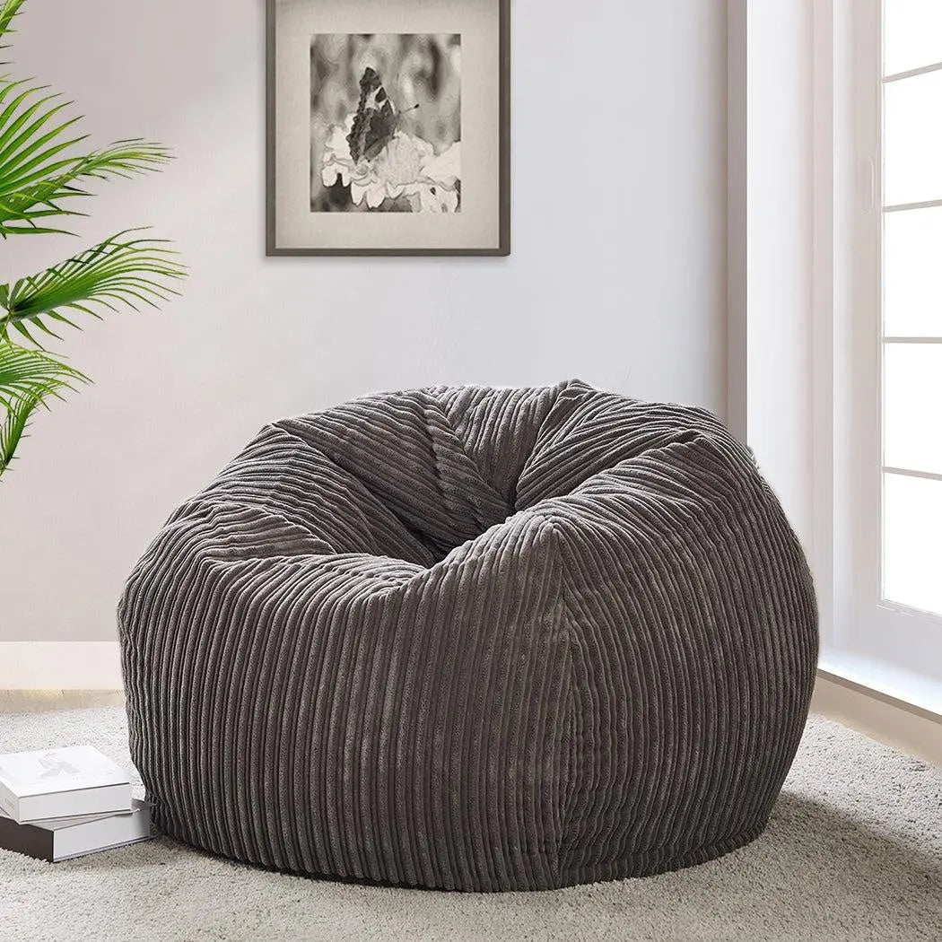 Bean Bag Beanbag Large Indoor Lazy Chairs Couch Lounger Kids Adults Sofa Cover Deals499