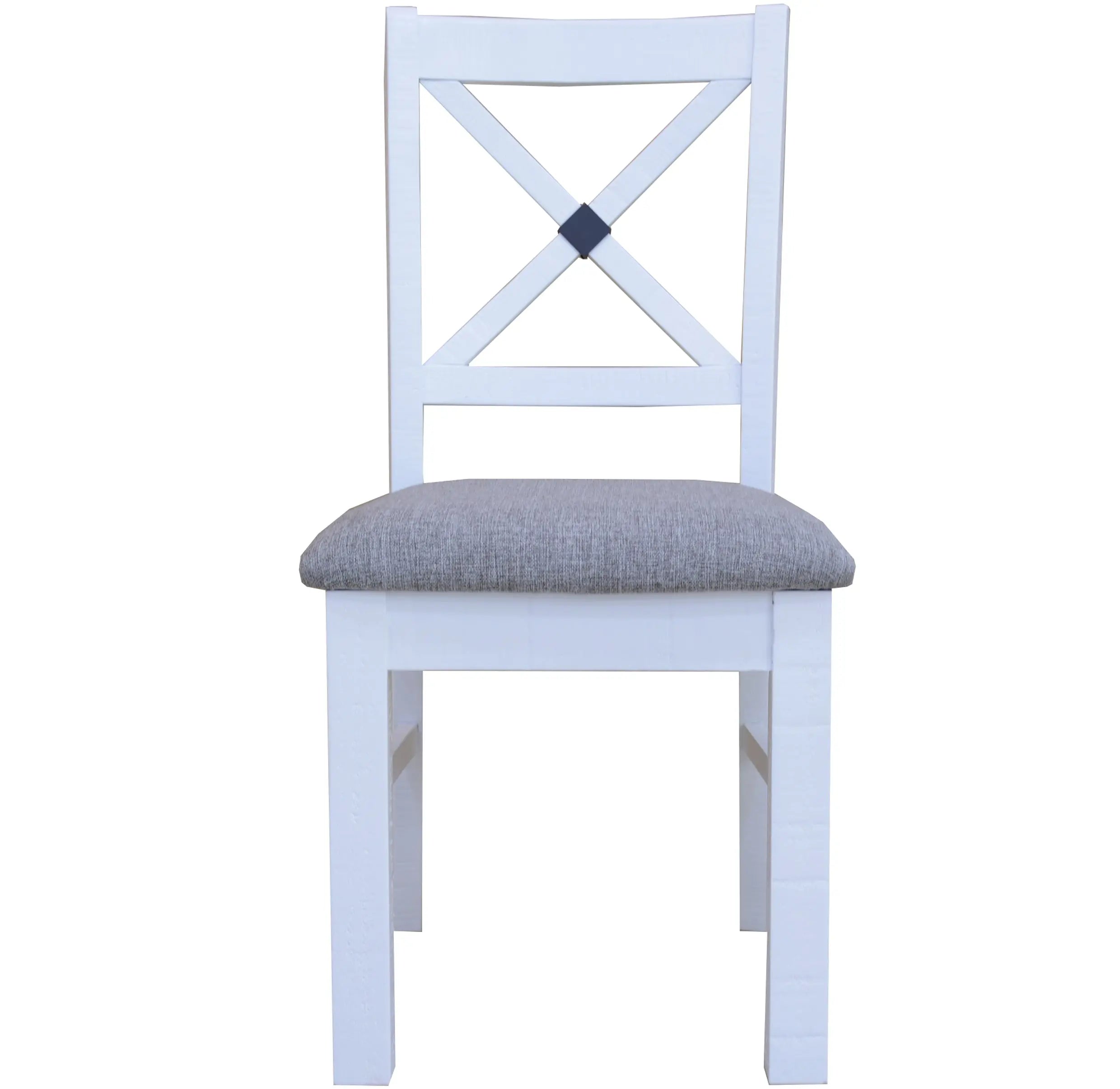 Beechworth Dining Chair Set of 2 Solid Pine Timber Wood Hampton Furniture - Grey Deals499