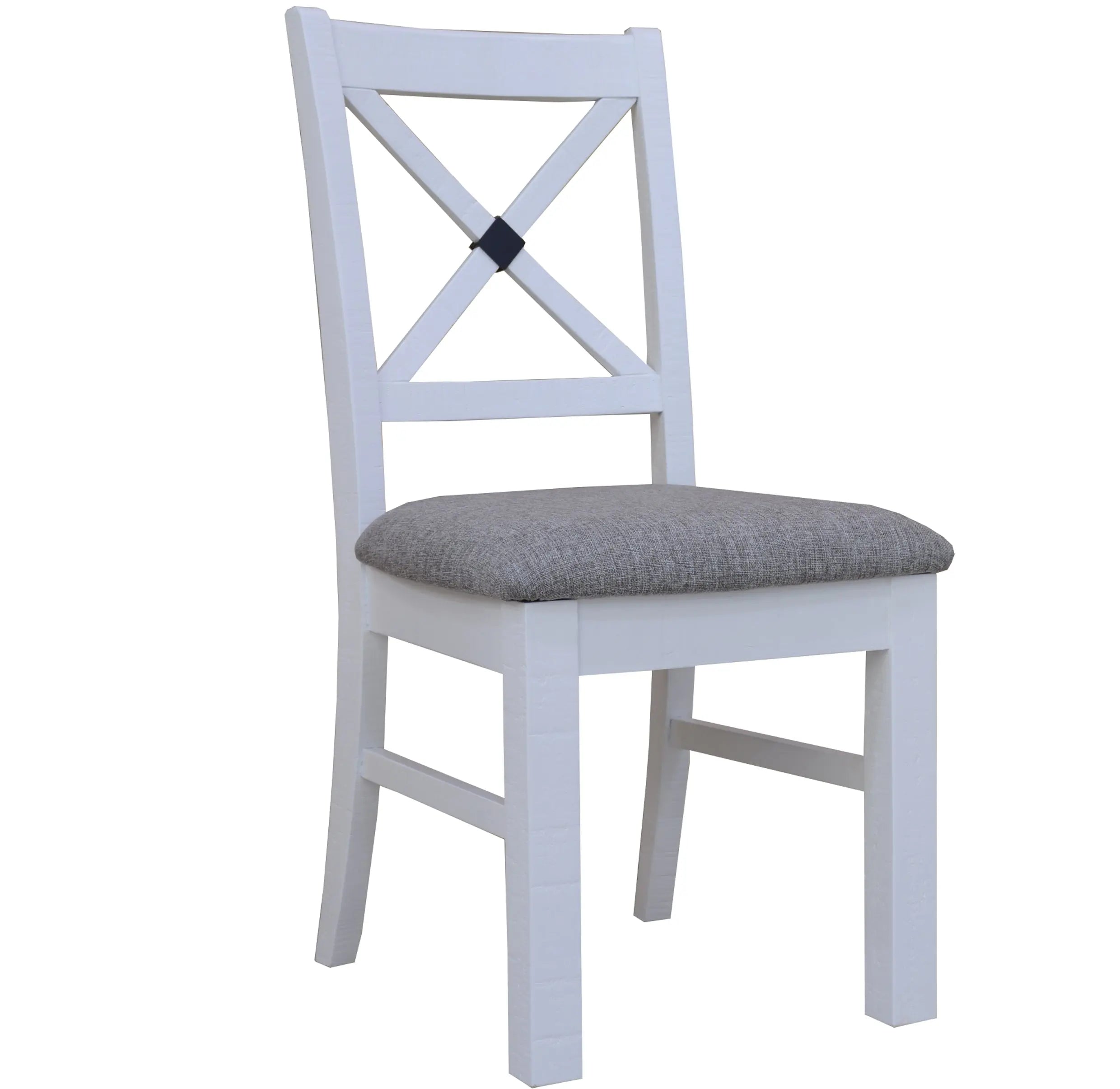 Beechworth Dining Chair Set of 2 Solid Pine Timber Wood Hampton Furniture - Grey Deals499