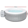 Bestway Inflatable Spa Pool Massage Portable Hot Tub Lay-Z Spa Mini Bath Pools Deals499