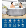 Bestway Inflatable Spa Pool Massage Portable Hot Tub Lay-Z Spa Mini Bath Pools Deals499