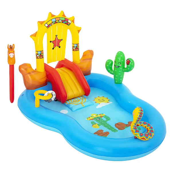 Bestway Swimming Pool Above Ground Inflatable Kids Play Wild West Pools Toy Game Deals499