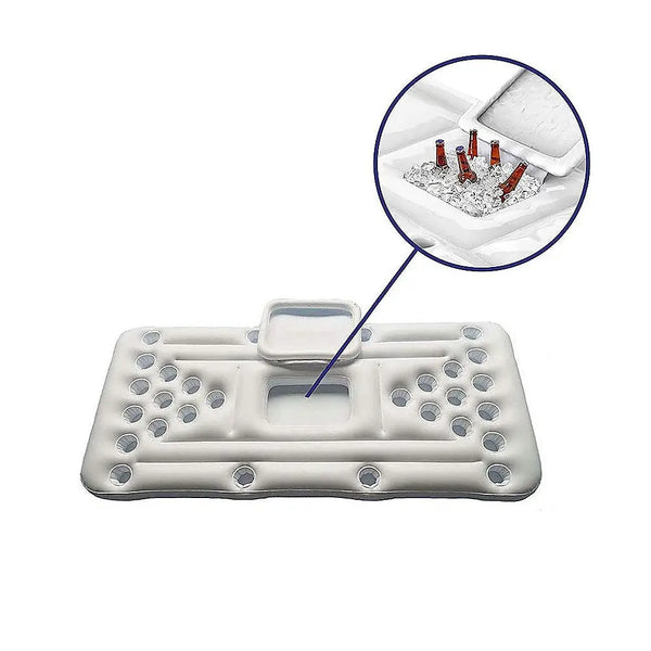 Big PVC Inflatable Beer Pong Raft Floating Pool Party Pong Game Table Lounge Toy Deals499