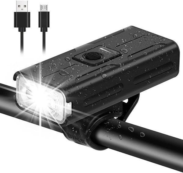 Bike 360 Light Front USB Rechargeable 1000 Lumen IPX4 Waterproof and Built in 2500mAh Powerbank Led Bicycle Lighting Deals499