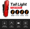 Bike LED Light 550LM Front and Back USB Rechargeable with 4000mAh Power Bank and IPX4 Waterproof Deals499