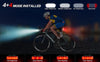 Bike LED Light 550LM Front and Back USB Rechargeable with 4000mAh Power Bank and IPX4 Waterproof Deals499