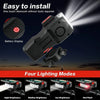 Bike LED Light 550LM Front and Back USB Rechargeable with 4000mAh Power Bank and IPX4 Waterproof Deals499