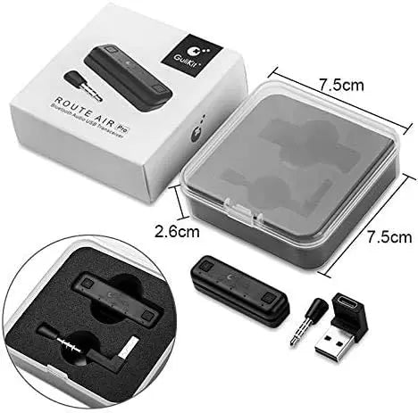 Bluetooth Adapter Route air Pro Support in-Game Voice Chat compatible with Nintendo Switch, Nintendo Switch Lite, PS4 and Laptops Deals499