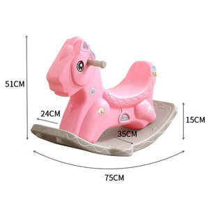 BoPeep Kids Rocking Horse Toddler Baby Horses Pony Ride On Toy Balance Rocker Deals499
