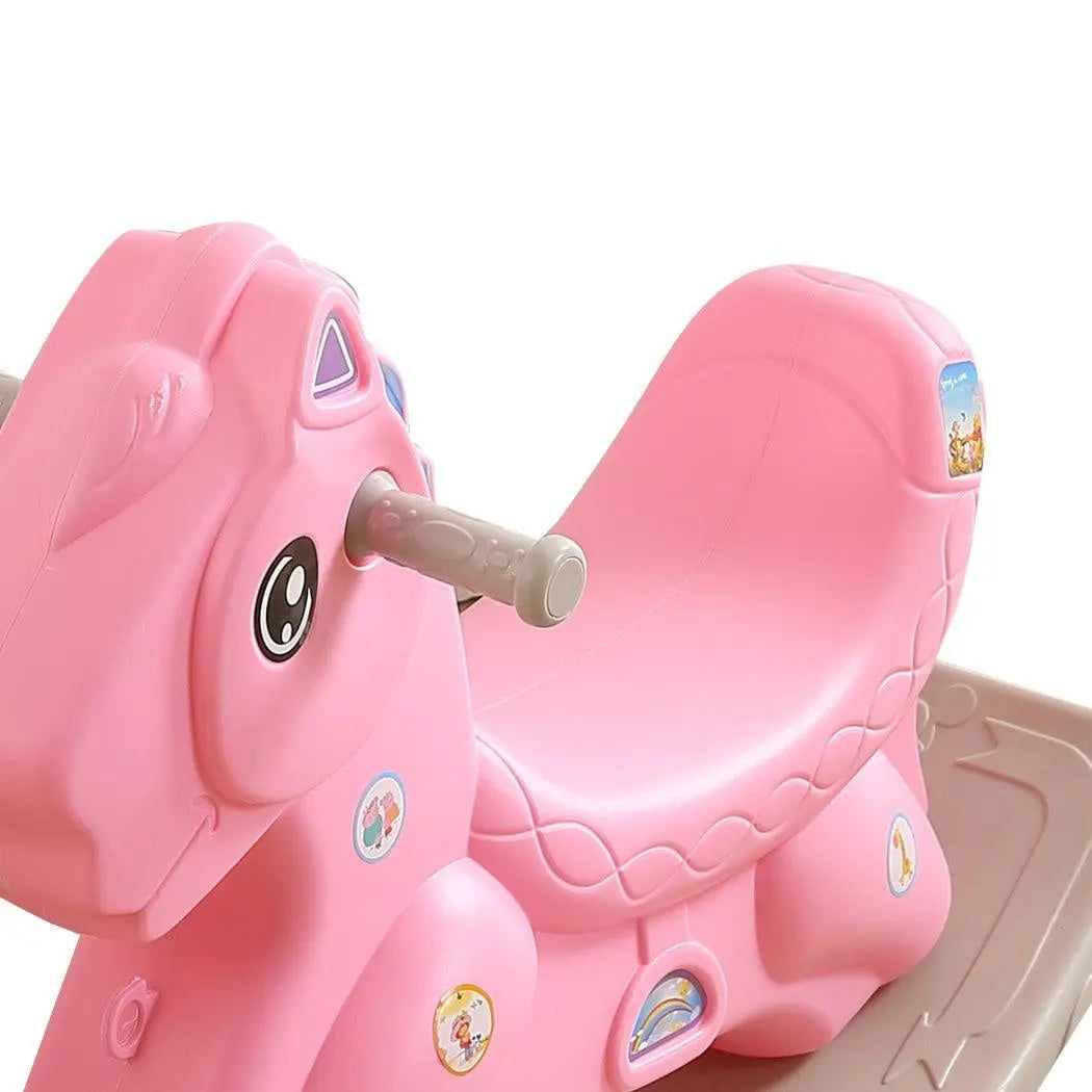 BoPeep Kids Rocking Horse Toddler Baby Horses Pony Ride On Toy Balance Rocker Deals499