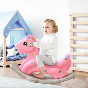BoPeep Kids Rocking Horse Toddler Baby Horses Pony Ride On Toy Balance Rocker Deals499