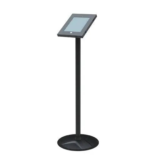 Brateck Anti-Theft Secure Enclosure Floor Stand forÂ 9.7' iPad/iPad Air - Black BRATECK