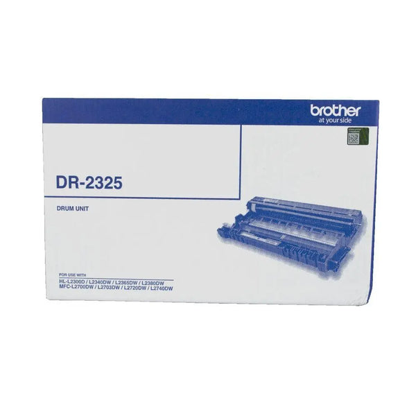 Brother DR-2325 Mono Laser Drum Unit- HL-L2300D, L2305W, L2340DW, L2365DW, 2380DW, MFC-L2700DW, 2703DW, 2720DW, 2740DW - up to 12,000 pages BROTHER