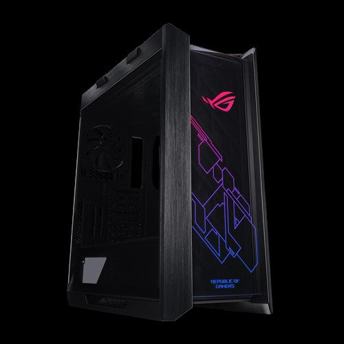 ASUS GX601 ROG STRIX HELIOS RGB ATX/EATX Black Mid-Tower Gaming Case With Handle, 3 Tempered Glass Panels, 4 Preinstalled Fans 3x140mm 1x140mm ASUS