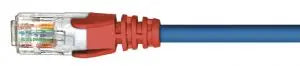 CABAC 1m CAT4 RJ45 Crossover with Red Boot Cable LS CABAC