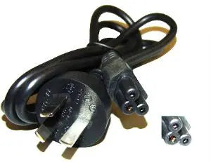 CABAC 2M 3 Core Power Cable Clover For Notebook/AC Adapter LS CABAC