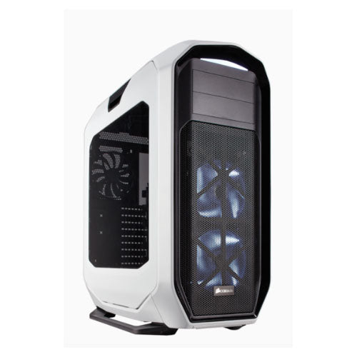 CORSAIR 780T White E-ATX, XL-ATX Full Tower Case. Supports Dual 360mm Radiator. Support up to 11 Hard Drives CORSAIR