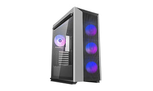 DEEPCOOL CL500 4F-AP High Airflow Mid-Tower ATX Case Mesh Front Panel, Tempered Glass Side Panel, 4 Pre-installed A-RGB Fans DEEPCOOL