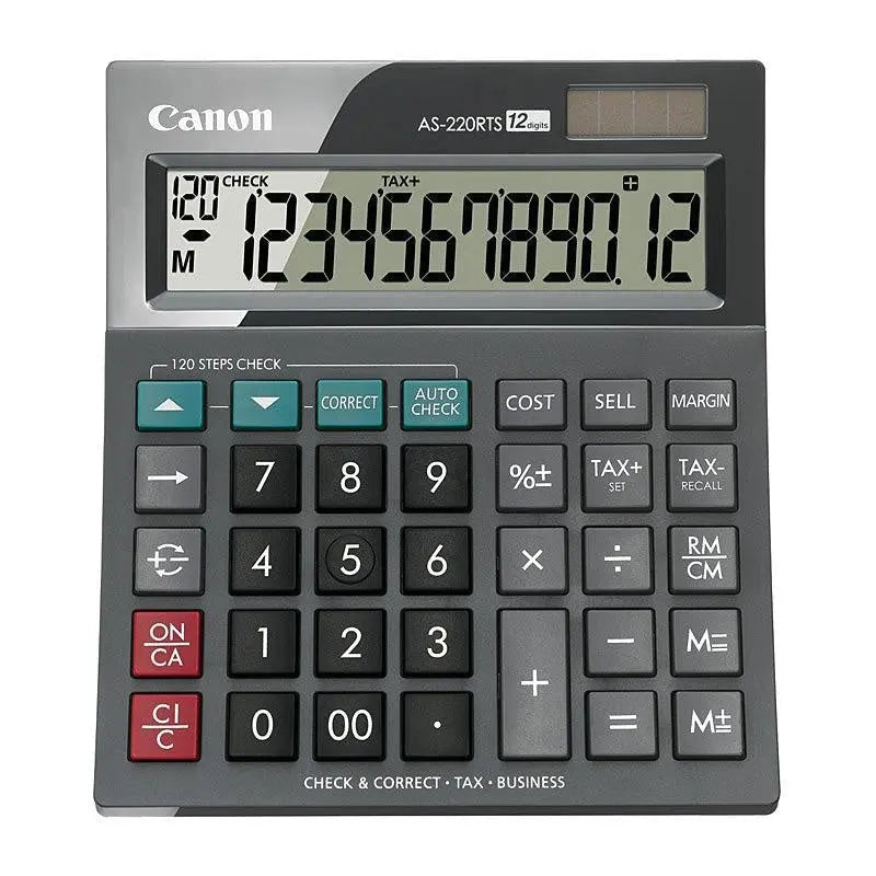 CANON AS220RTS Calculator CANON