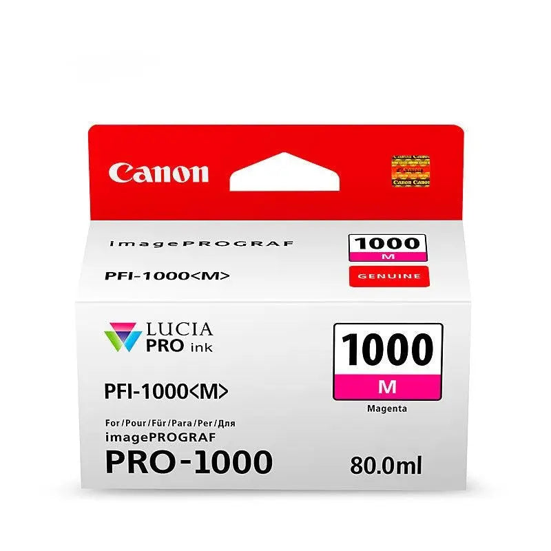CANON PFI1000 Magenta Ink Cartridge CANON