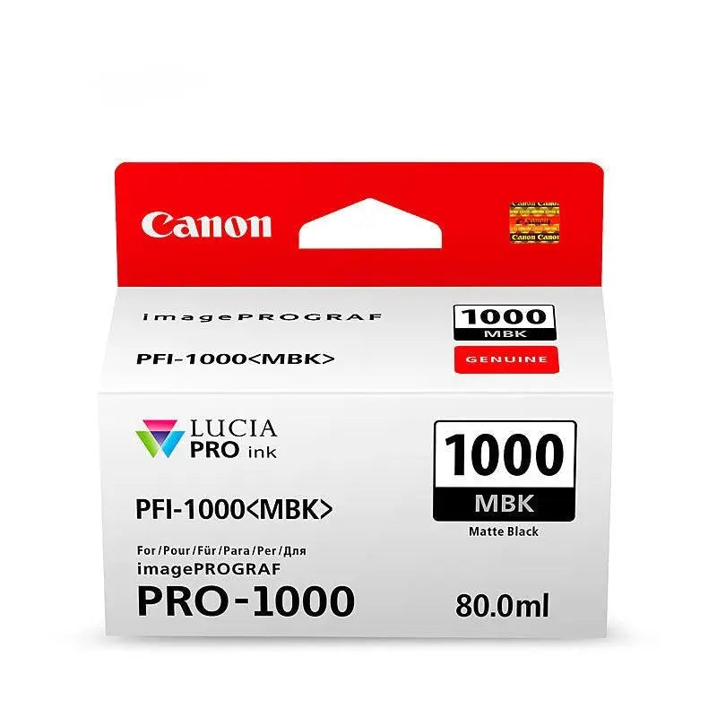 CANON PFI1000 Mat Black Ink Cartridge CANON
