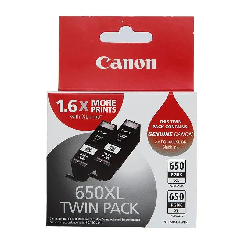 CANON PGI650XL Black Ink Twin Pk CANON