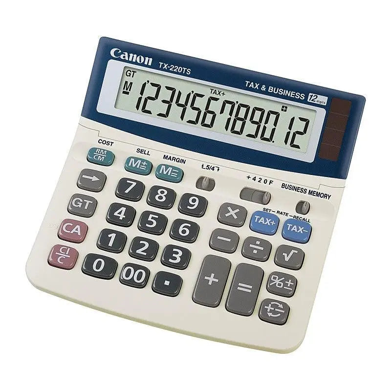 CANON TX220TS Calculator CANON
