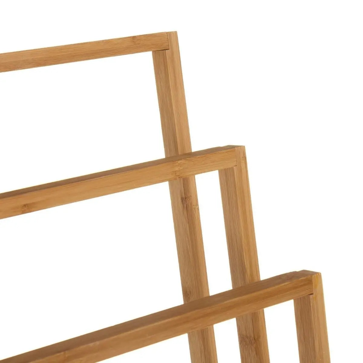 CARLA HOME Bamboo Towel Bar Holder Rack 3-Tier Freestanding for Bathroom and Bedroom Deals499