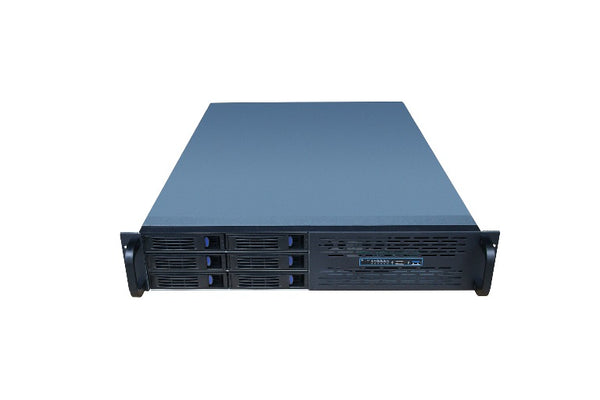 TGC Rack Mountable Server Chassis 2U 550mm Depth, 6x Ext 3.5' Bays, 3x Int 3.5' Bays, 7x Low Profile PCIE Slots, ATX MB, 2U PSU TGC