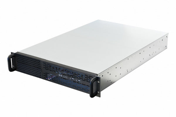 TGC Rack Mountable Server Chassis 2U 650mm Depth, 2x Ext 5.25' Bays, 6x Int 3.5' Bays, 7x Low Profile PCIE Slots, ATX PSU/MB TGC