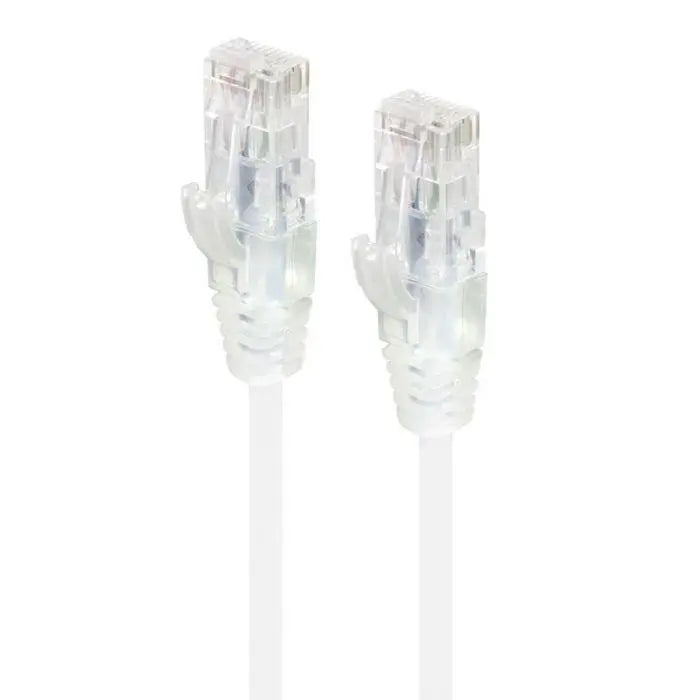 CAT6 28AWG WHITE PATCH LEAD 1M SLIM Deals499