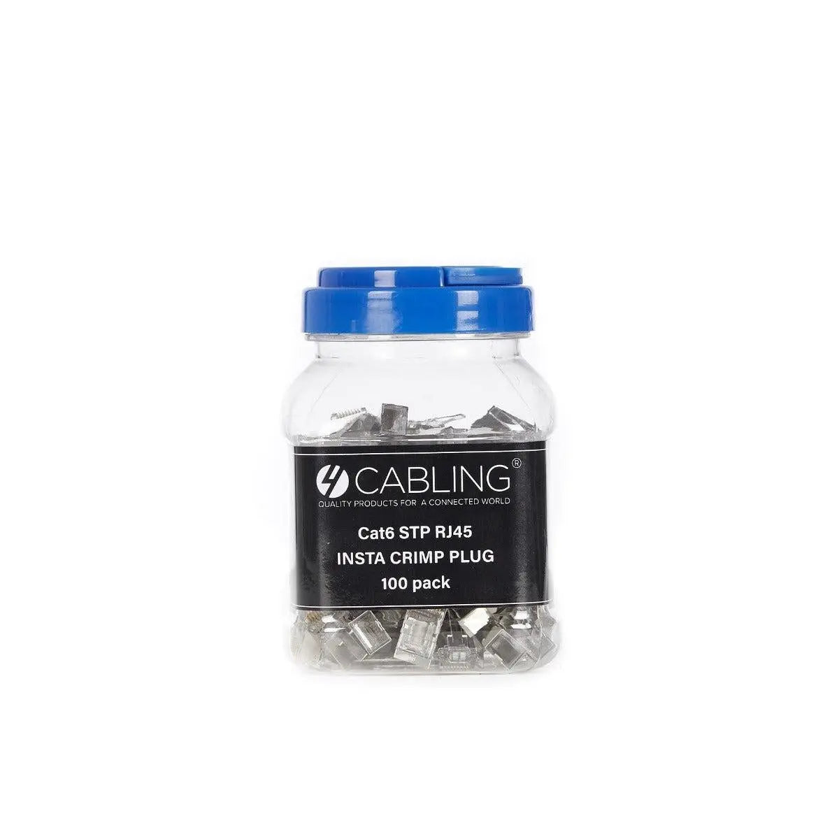 CAT6 STP RJ45 Insta Crimp Plug 100 pack Deals499