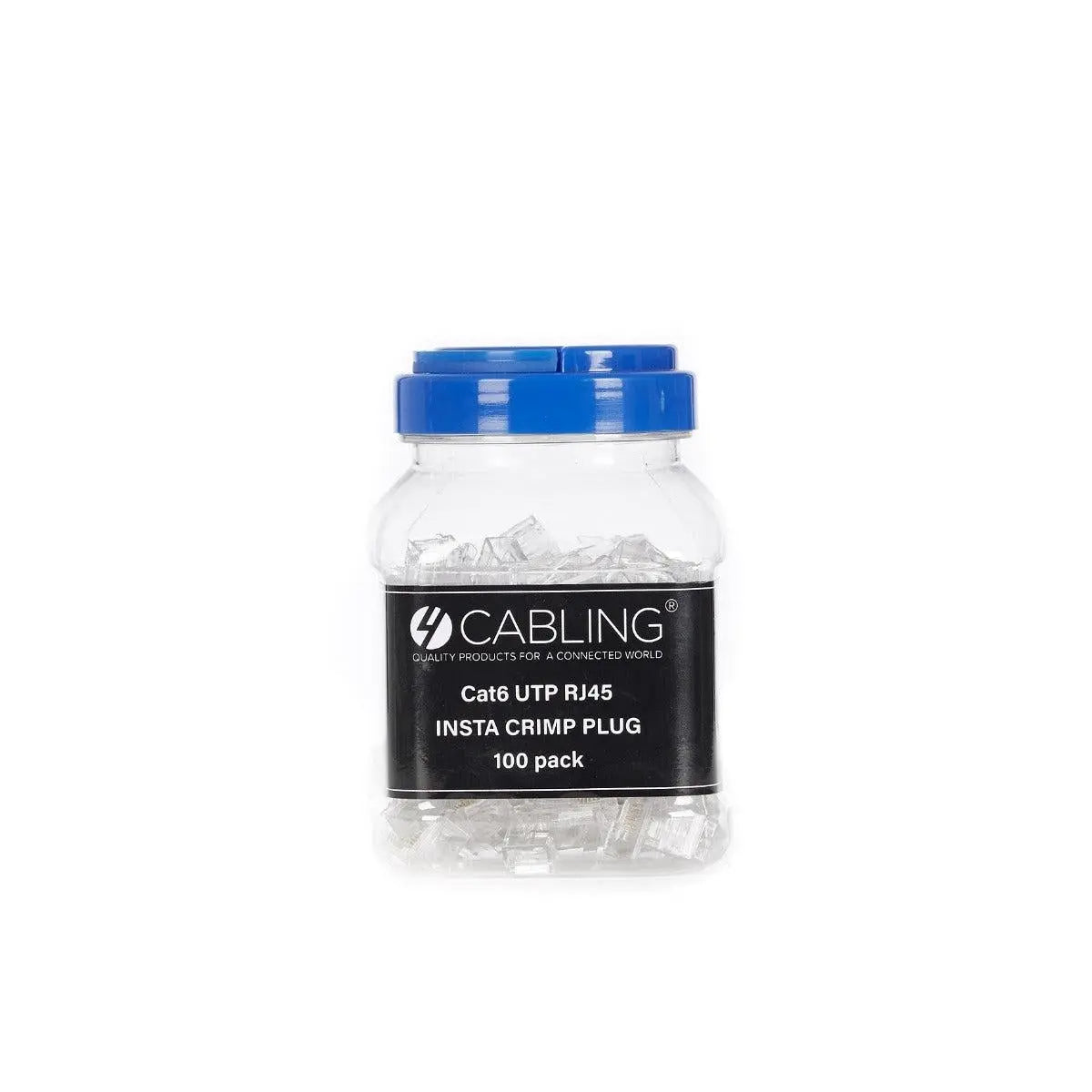 CAT6 UTP RJ45 Insta Crimp Plug 100 pack Deals499