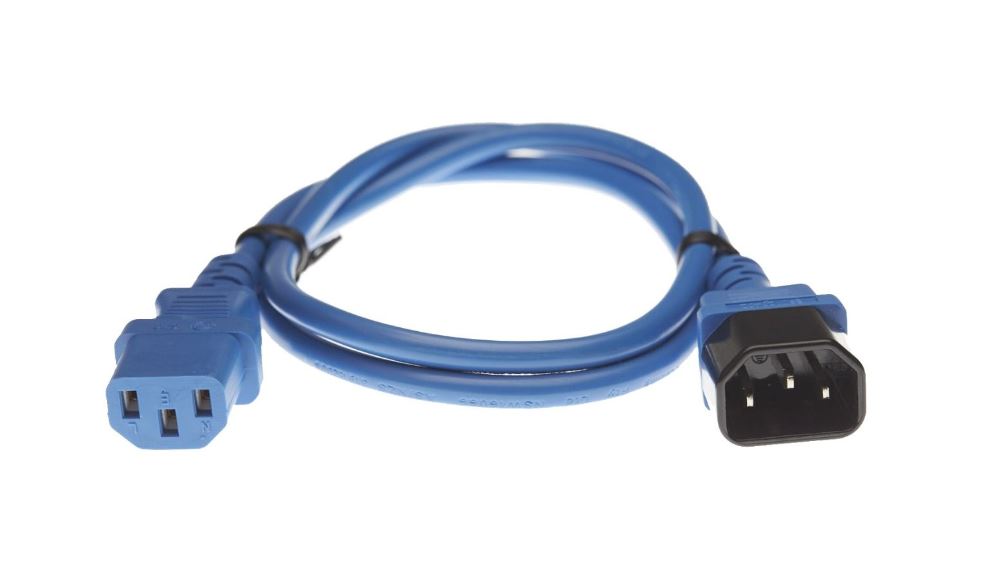 Cabling IEC C13 to C14 Power Cable Blue 3M OTHER