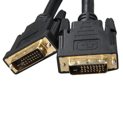 8WARE VGA DVI-D Dual-Link Cable 5m - 28 AWG Dual-link DVI-D Male 25-pin 8WARE
