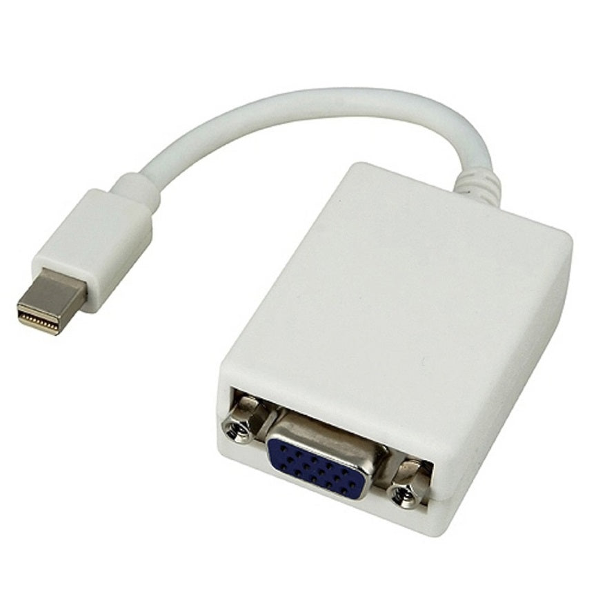 8WARE Mini DisplayPort DP 20-pin to VGA 15-pin 20cm Male to Female Adapter Cable 8WARE