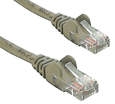 8WARE RJ45M - RJ45M Cat5e UTP Network Cable 0.5m(50cm) Grey 8WARE