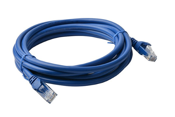8WARE Cat 6a UTP Ethernet Cable, Snagless  - 7m Blue LS 8WARE