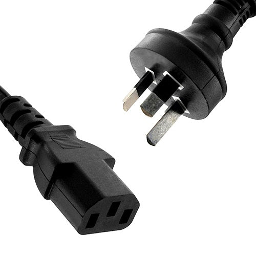 8WARE Power Cable 2m Male wall 240v PC 8WARE