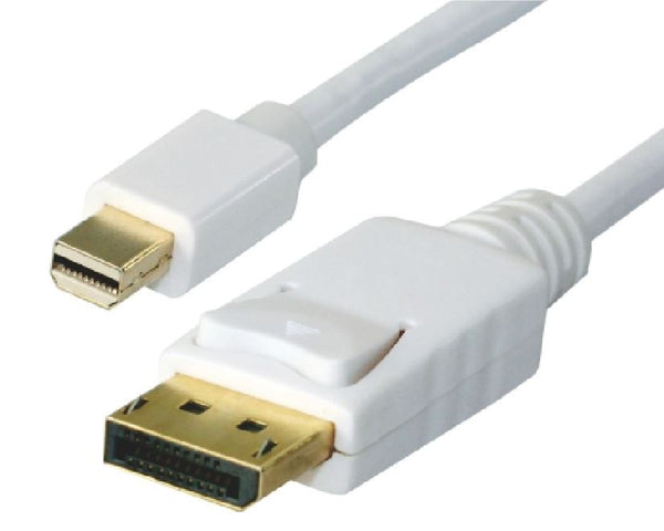 ASTROTEK Mini DisplayPort DP to DisplayPort DP Cable 1m - 20 pins Male to Male Gold Plated RoHS ASTROTEK