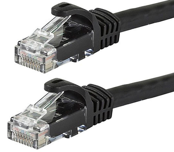 ASTROTEK CAT6 Cable 0.25m/25cm - Black Color Premium RJ45 Ethernet Network LAN UTP Patch Cord 26AWG ASTROTEK