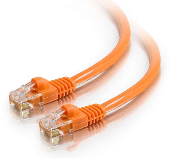 ASTROTEK CAT6 Cable 0.25m/25cm - Orange Color Premium RJ45 Ethernet Network LAN UTP Patch Cord 26AWG ASTROTEK