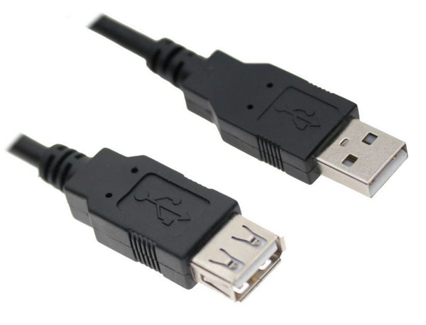 ASTROTEK USB 2.0 Extension Cable 30cm - Type A Male to Type A Female Transparent Colour RoHS ~CBAT-USB2-AA-1.8M ASTROTEK