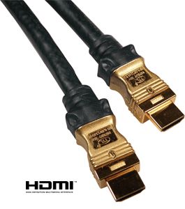 CABAC HDMI Cable 15m - V1.4 19pin M-M Male to Male Gold Plated 3D 1080p Full HD High Speed with Ethernet - >CBAT-HDMI-MM-15 CABAC
