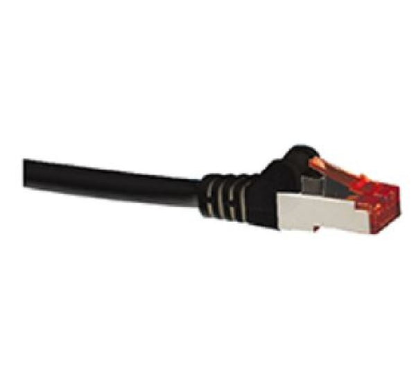 HYPERTEC CAT6A Shielded Cable 1.5m Black Color 10GbE RJ45 Ethernet Network LAN S/FTP Copper Cord 26AWG LSZH Jacket HYPERTEC