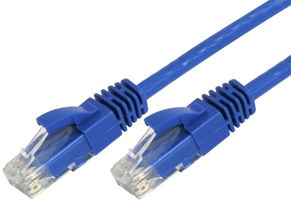 Hypertec 1m CAT6 RJ45 LAN Ethernet Network Blue Patch Lead CABAC